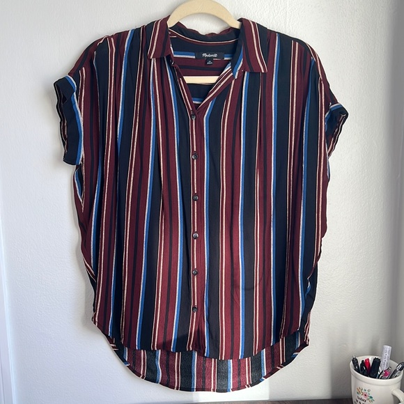 Madewell collared shirt / top - Picture 1 of 3